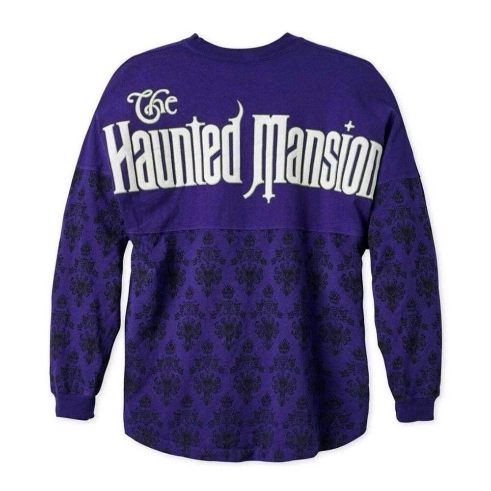 Haunted Mansion purple Ghost Host Spirit Jersey for Adults XXL